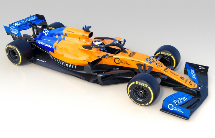 Sikkens Fórmula 1 McLaren AkzoNobel 2019