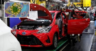 Toyota encerrada na Europa até 20 de abril. Renault com shut down global