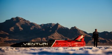 Venturi comemora o aniversário do seu recorde mundial de velocidade