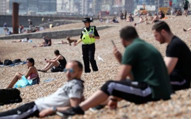 Oficiais da polícia de Londres admitem que perderam o controle dos parques