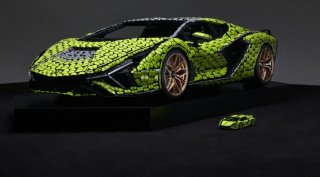 Lamborghini Sián FKP 37 em peças de Lego