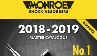 Novo catálogo de amortecedores Monroe para veículos ligeiros